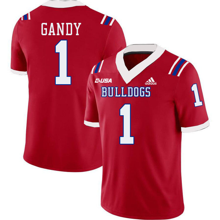Devin Gandy Louisiana Tech Jersey,LA Tech Bulldogs Football Jerseys,Uniforms,Gears-Red